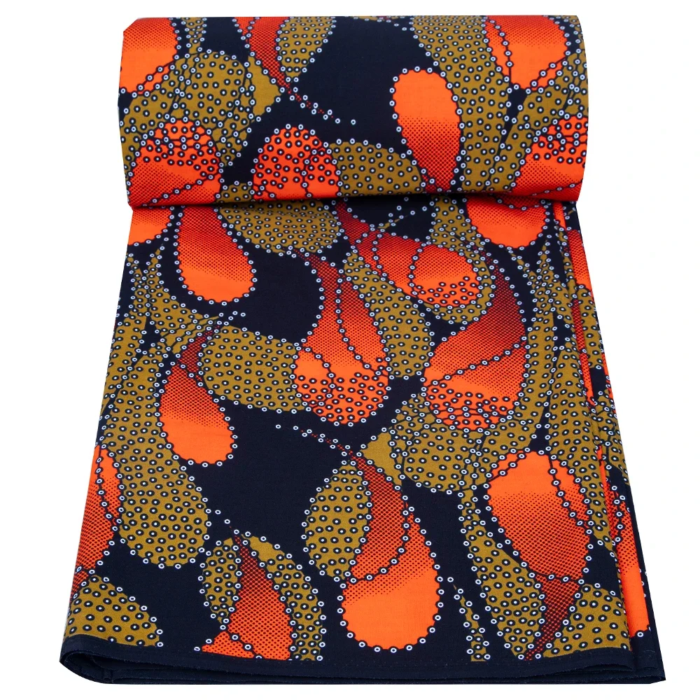 Sewing Batik Fabric - Afrykańska tkanina na podwórku 3/6 jardów