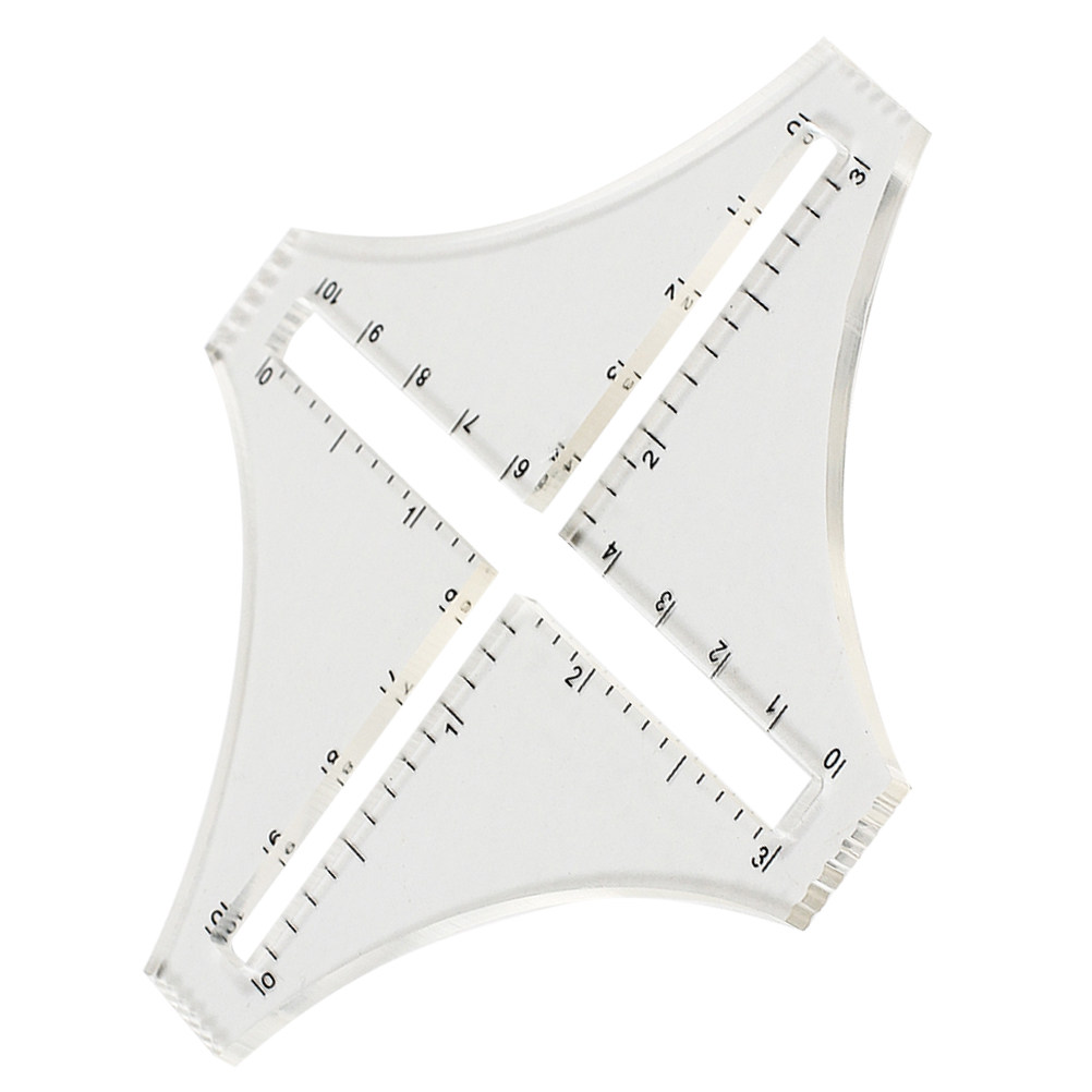 Przezroczysta linijka do pomia – Sewing Gauge Ruler recenzja i cena