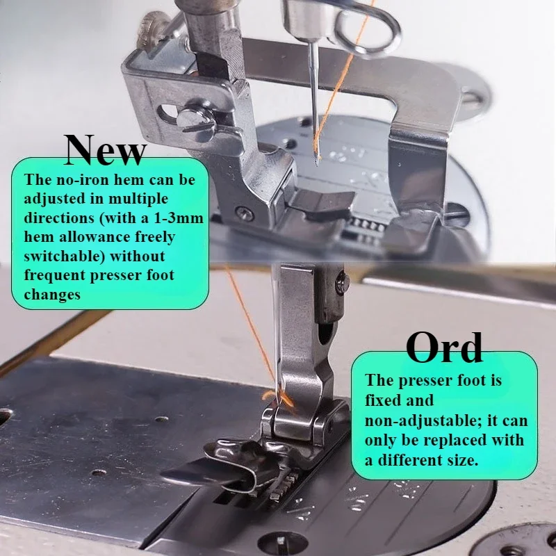 Regulowana stopka do obszywani – Textile Sewing Machine recenzja i cena