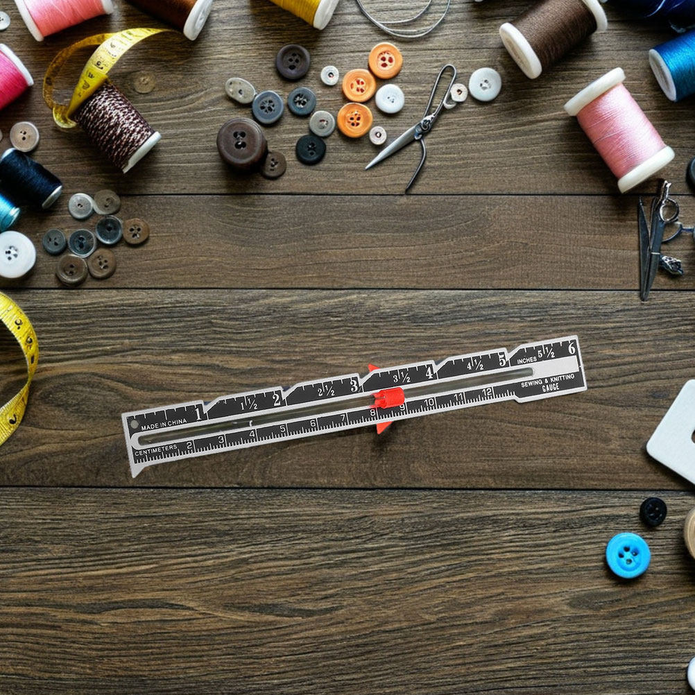 8-częściowy zestaw ergonomiczn – Sewing Gauge Ruler recenzja i cena